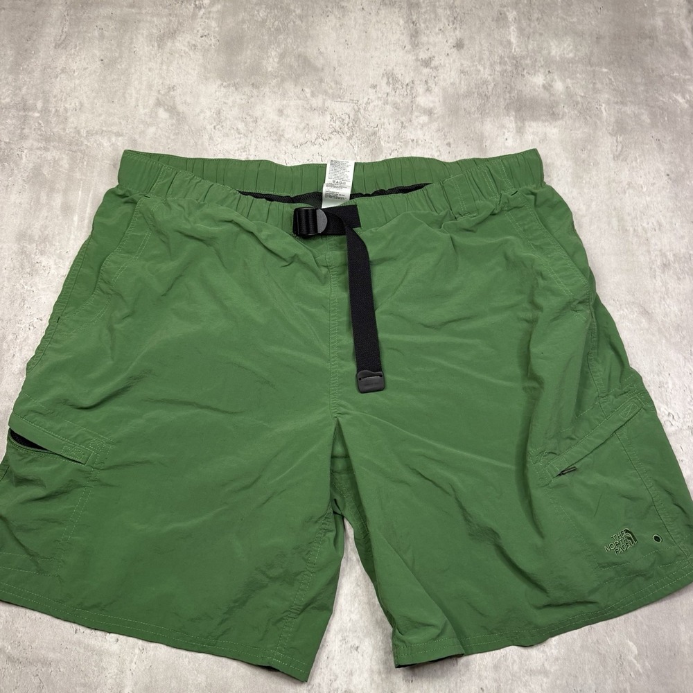 North Face Men's XL Hybrid Swim Hiking Active Mesh Lined Shorts 8.5" Belted